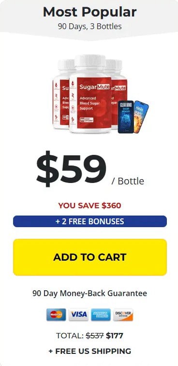 SugarMute price 3 bottle